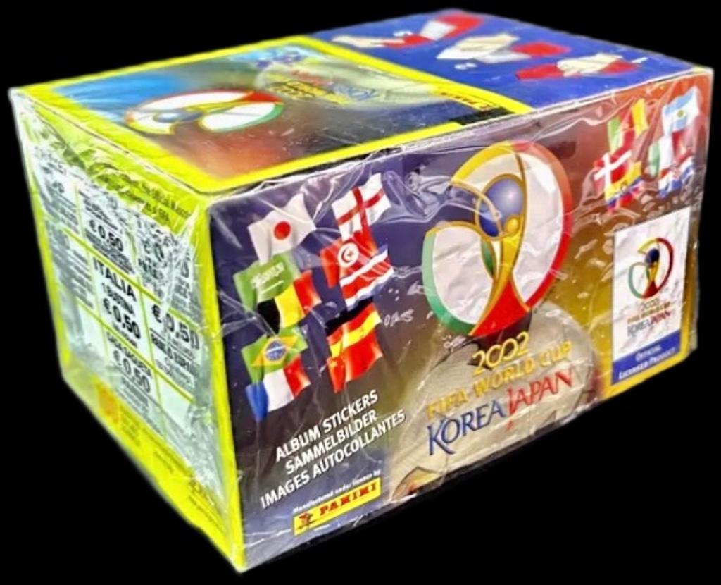 Panini WK 2002 Japan Zuid Korea Box 100 Zakjes Display, Envoi, Neuf, Affiche, Image ou Autocollant