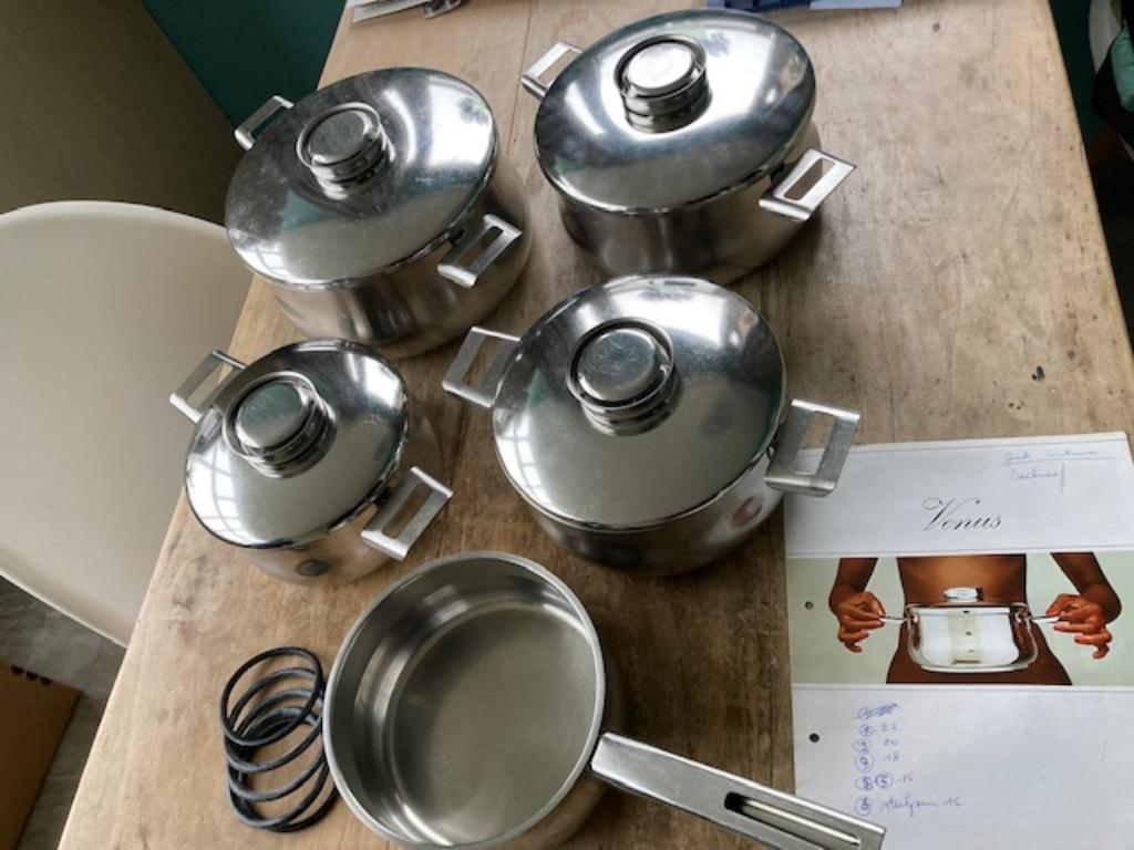 kookpotten Demeyere set 1, Huis en Inrichting, Keuken | Potten en Pannen, Ophalen