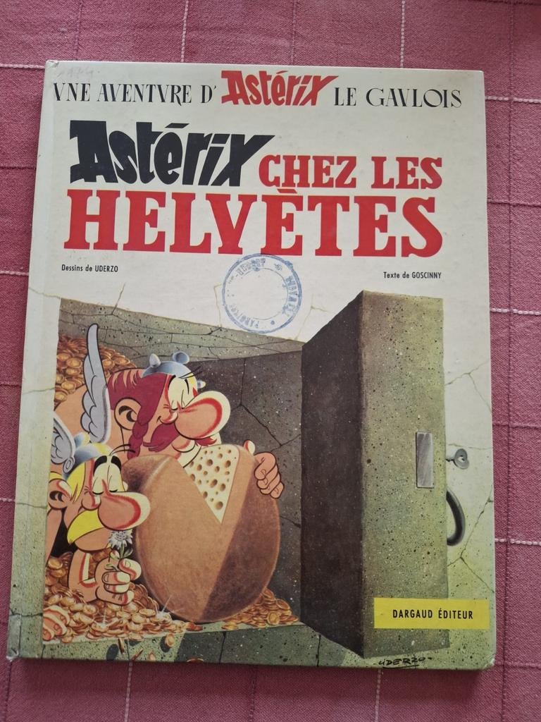 E.O Astérix met de Helvetians T16 1970, Boeken, Stripverhalen, Eén stripboek, Ophalen of Verzenden, Zo goed als nieuw, Goscinny & Uderzo