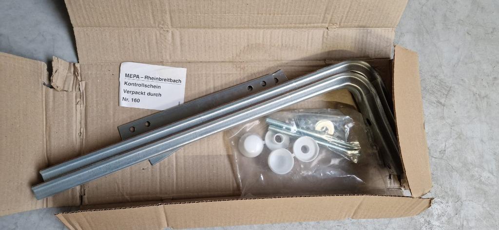 mepa 400100 unimont 40v bidetframe kaal, Ophalen