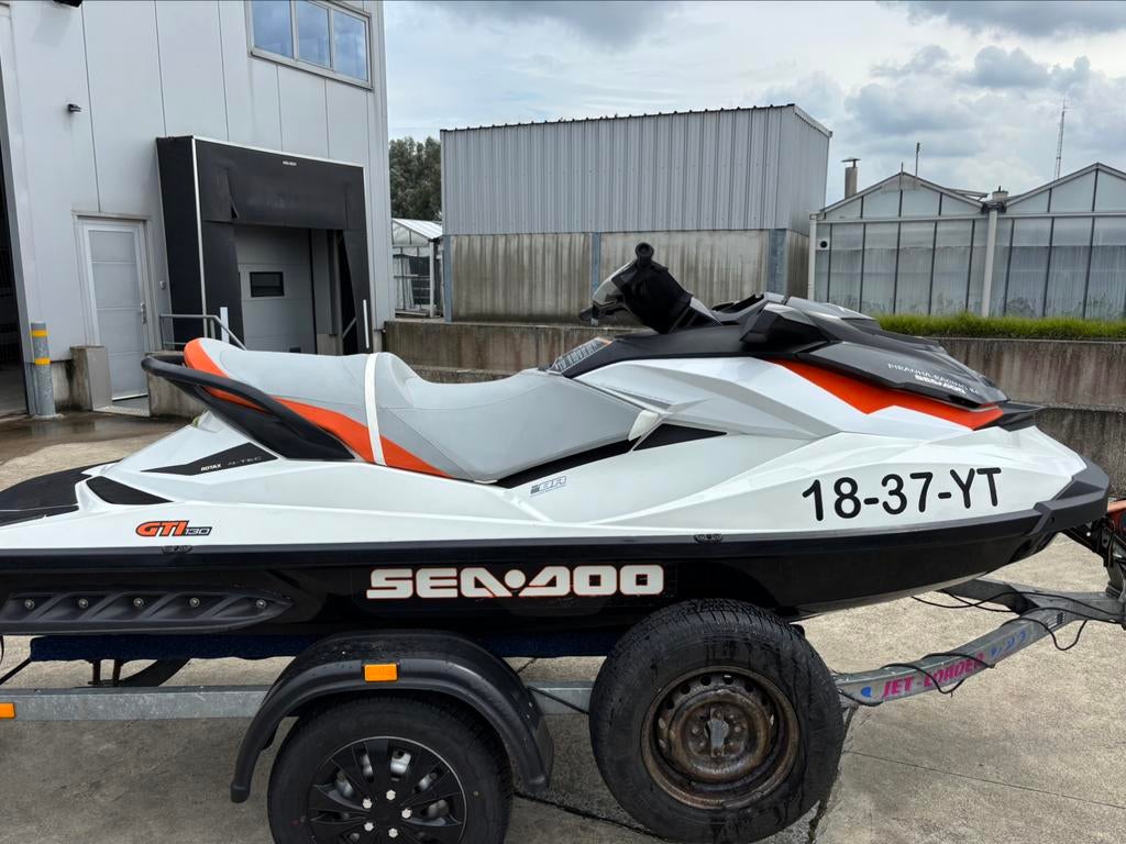 Seadoo GTI 130, Watersport en Boten, Jetski's en Waterscooters, Ophalen, Zo goed als nieuw, Benzine, 120 tot 200 pk