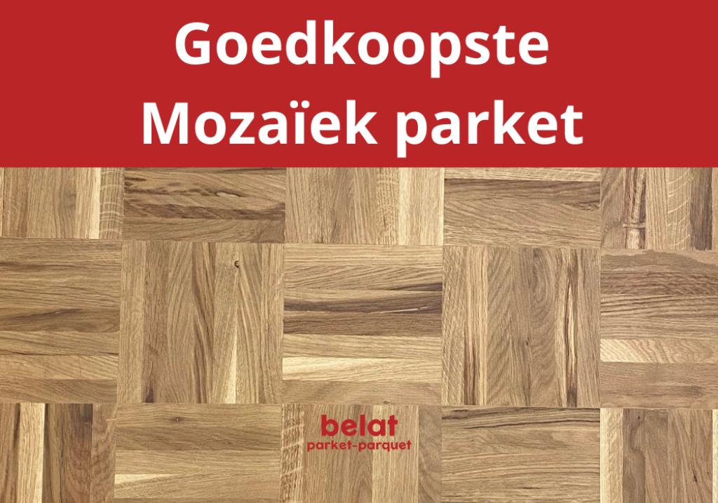 BÉLAT | Parquet mosaïque à partir de 19,90 €/m², Bricolage & Construction, Parquet, Enlèvement, Moins de 50 cm, Bois