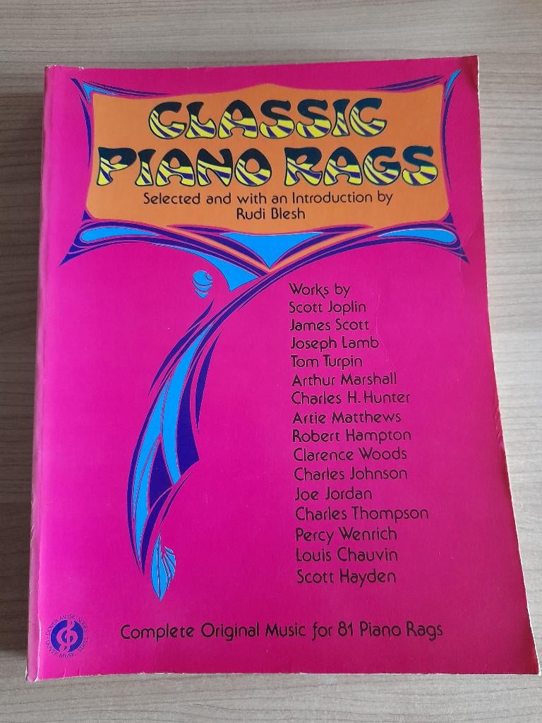 Ragtime - muziek voor piano, Muziek en Instrumenten, Bladmuziek, Gebruikt, Piano, Ophalen