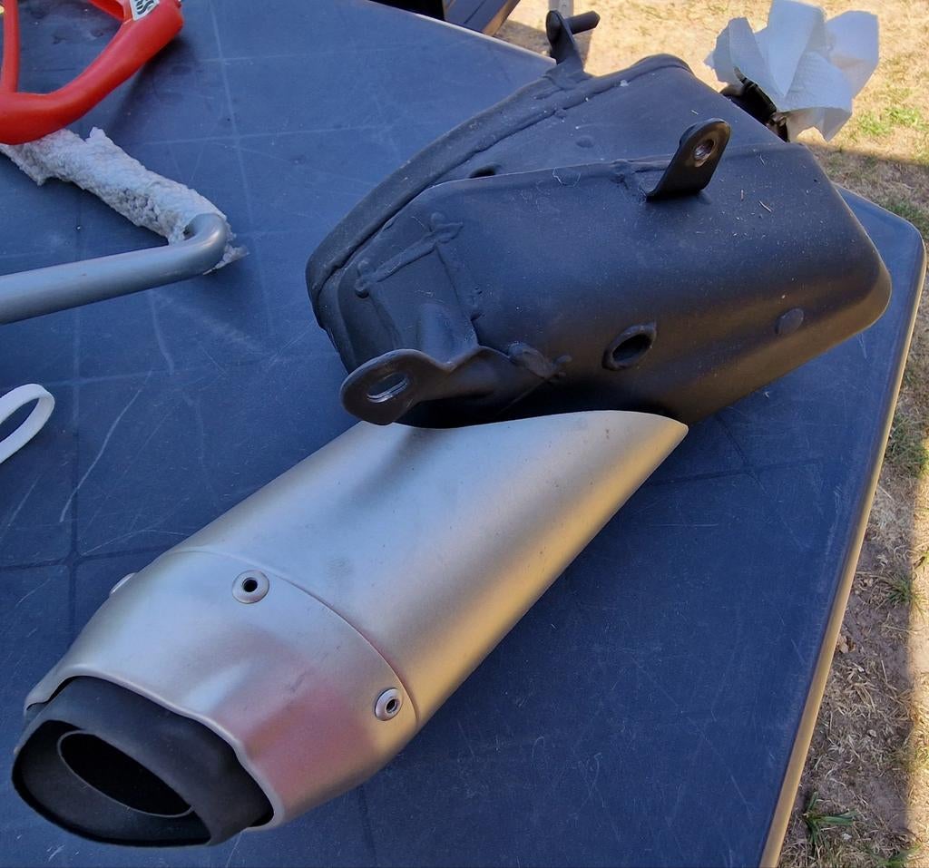 Triumph Street Triple 765 R échappement origine 500 kms, Enlèvement ou Envoi, Utilisé