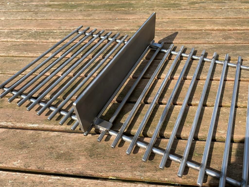 Kolenschot RVS voor indirect bbq op de Weber WGA, Jardin & Terrasse, Barbecues à gaz, Neuf, Envoi