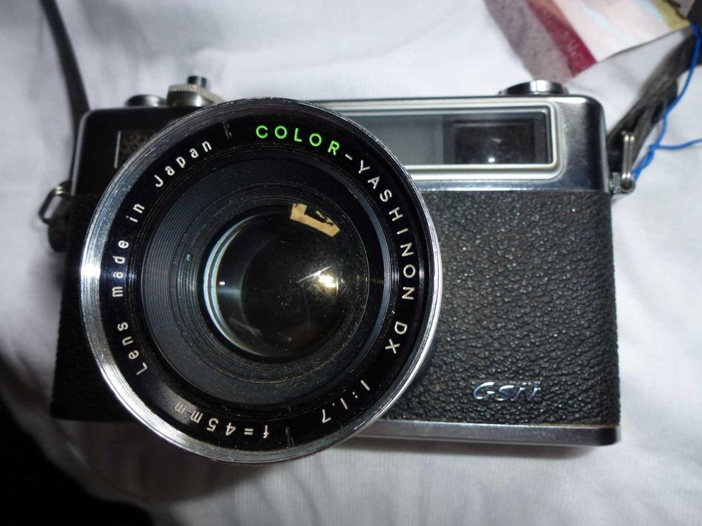 appareil photo argentique YASHICA Electro 35 GSN (n°6), Ophalen of Verzenden, Gebruikt, Compact, Overige Merken