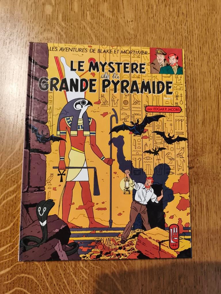 Blake et Mortimer Le mystère de la grande pyramide T1, Livres, Enlèvement