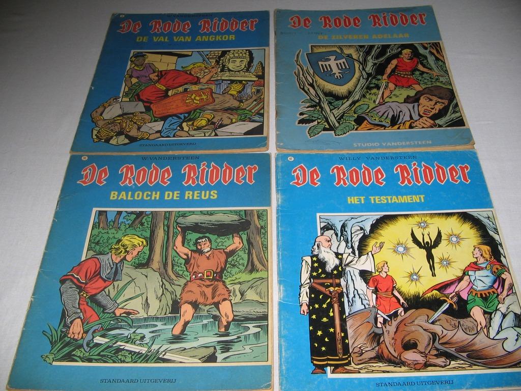 Lot Rode Ridder strips, Boeken, Stripverhalen, Gelezen, Verzenden, Willy Vandersteen, Meerdere stripboeken