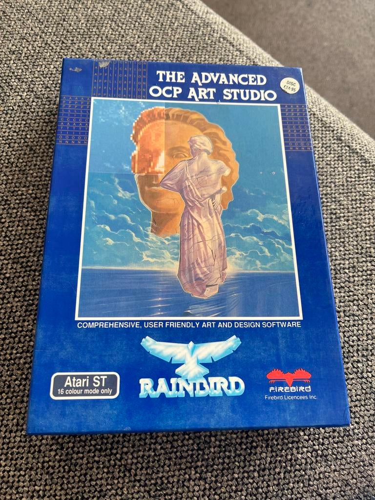 The advanced ocp art studio Atari ST (tekenprogramma)✏️🎨, Consoles de jeu & Jeux vidéo, Consoles de jeu | Atari, Enlèvement, Comme neuf