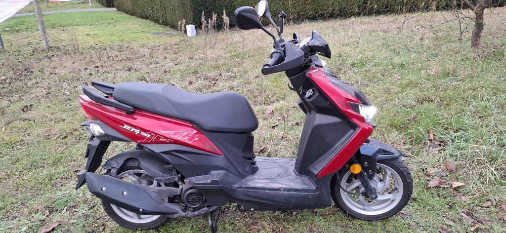 Sym jet 4 RX, Vélos & Vélomoteurs, Autres modèles, 49 cm³, Comme neuf, Classe B (45 km/h)