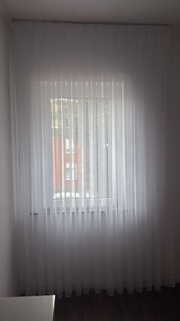 Lot de 3 rideaux + 2 tentures, Enlèvement, Comme neuf