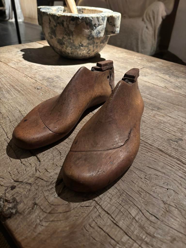 Antieke schoen mallen decoratief, Ophalen of Verzenden