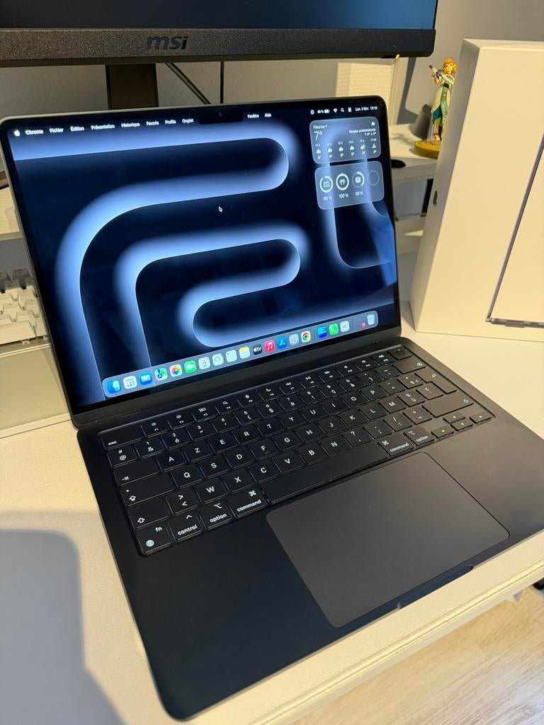 Apple MacBook Air (M2, 2022), Ophalen, 13 inch, Apple, SSD