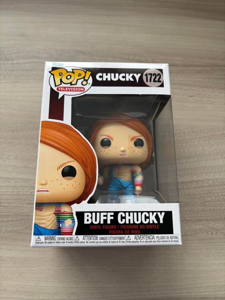 Funko Pop! Television: Chucky - Buff Chucky #1722, Ophalen of Verzenden, Zo goed als nieuw