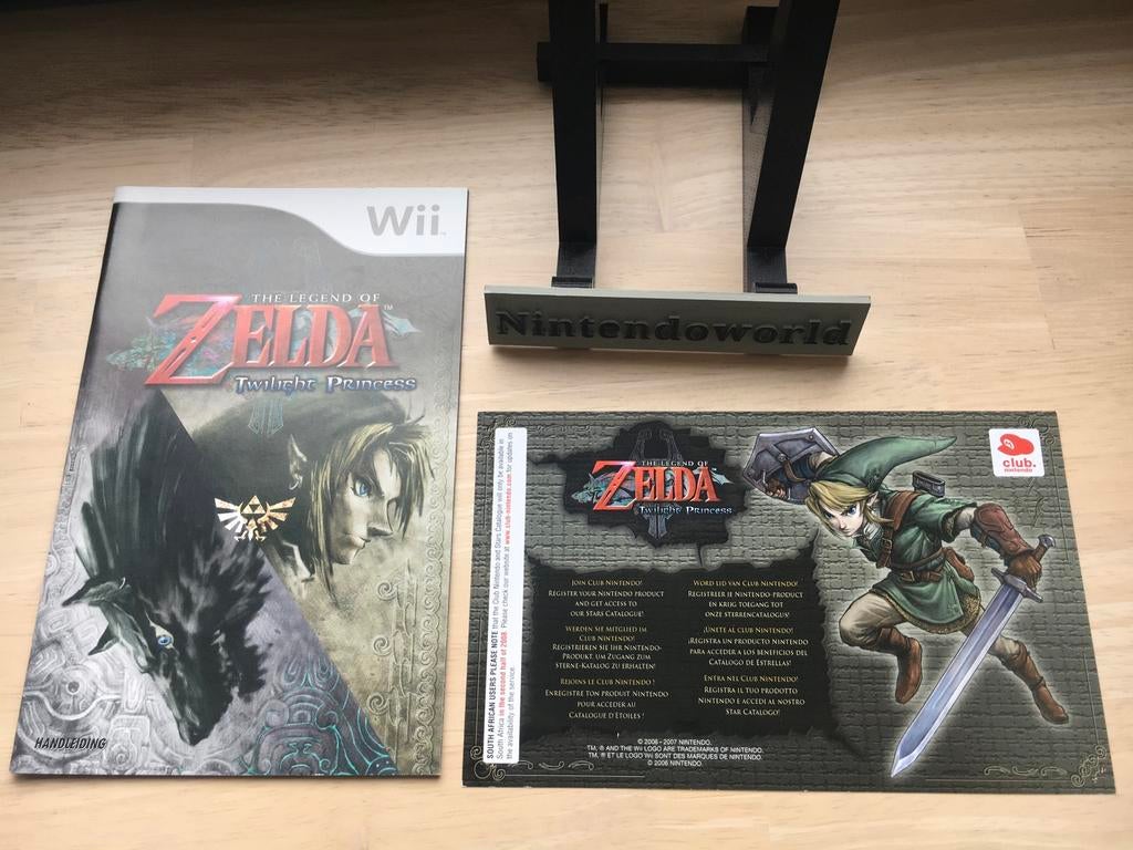 Manuel et carte de Zelda - Twilight Princess (Wii), Consoles de jeu & Jeux vidéo, Jeux | Nintendo Wii, Enlèvement ou Envoi, Comme neuf