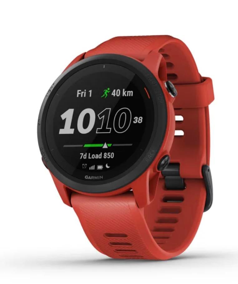 Garmin forerunner 745 Red, Bijoux, Sacs & Beauté, Montres de sport, Comme neuf, Noir, État, Enlèvement ou Envoi