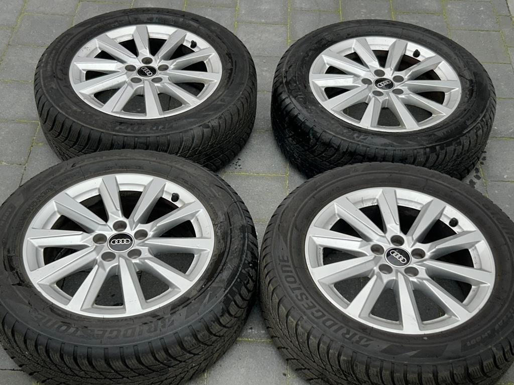 205/60/R16  92H Originele Audi A1 82A 16 inch velgen 5x100, Auto-onderdelen, Banden en Velgen, Band(en), Winterbanden, 16 inch