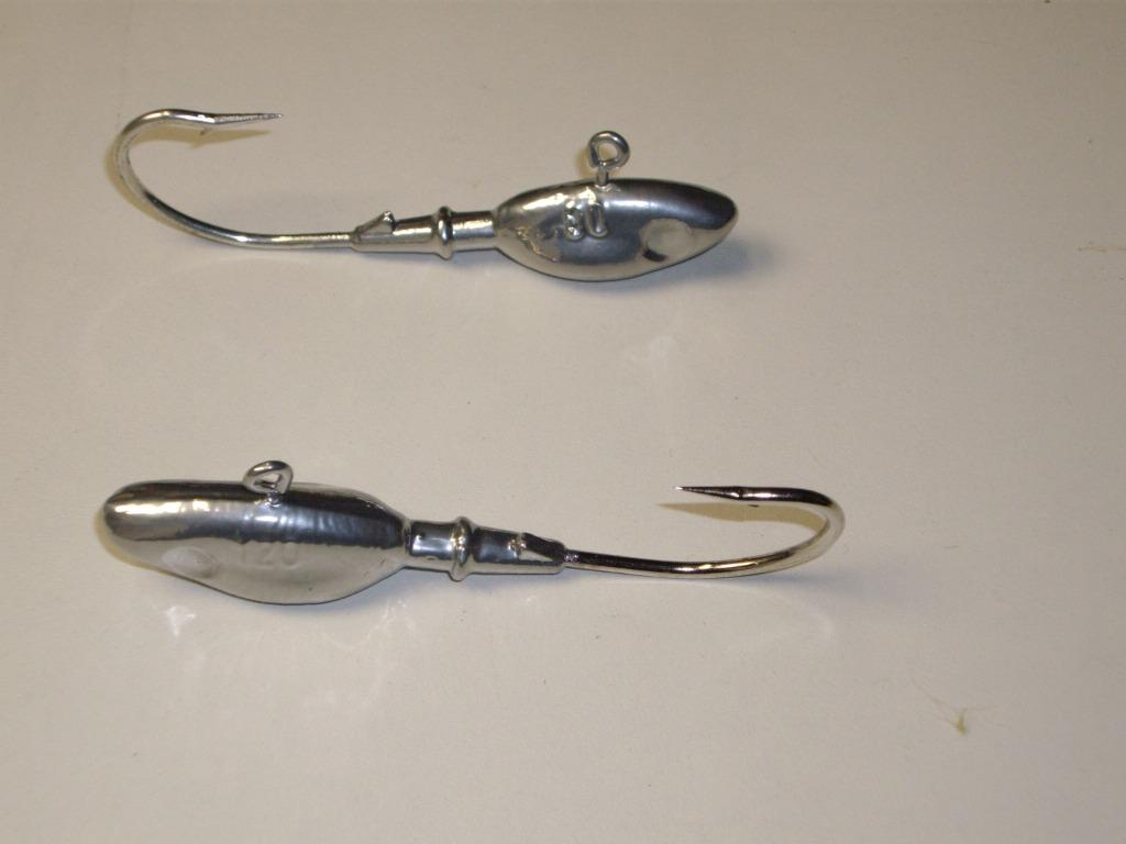 in 90 en 120gr Dorschbomp loodkoppen in chroom of kleur, Ophalen of Verzenden, Nieuw, Dobber of Lood