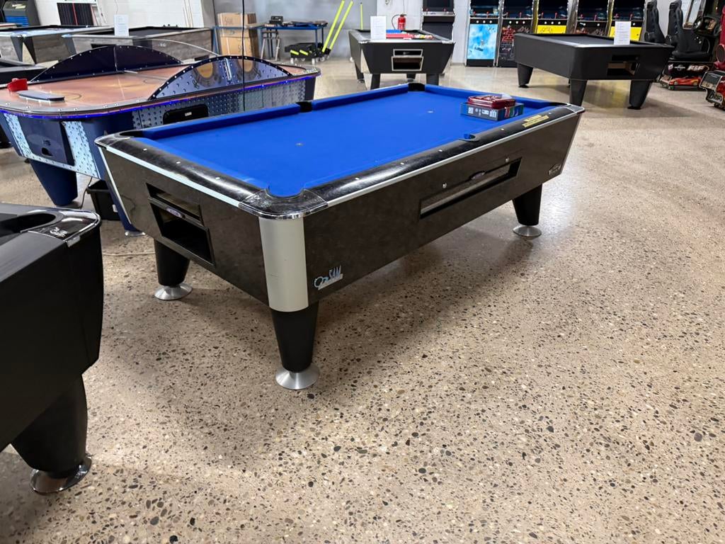Table de billard Okasie Sam, état d'occasion, partir 1900€, Sports & Fitness, Enlèvement ou Envoi, Utilisé, Table de billard