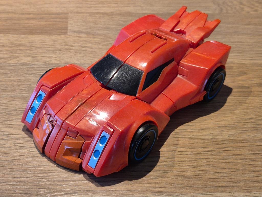 Transformers - Bisk, 19cm, Kinderen en Baby's, Speelgoed | Actiefiguren, Gebruikt, Ophalen