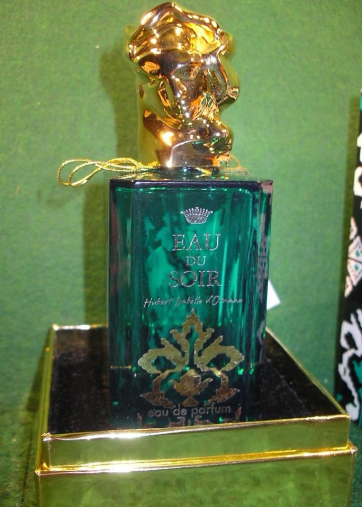 SUPERBE FLACON""EAU DU SOIR"SISLEY/VIDE/2013+PRESENTOIR, Enlèvement ou Envoi, Comme neuf, Bouteille de parfum