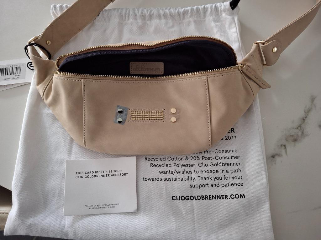 Clio Goldbrenner Calypso classic heuptas sand Nieuw, Ophalen, Nieuw, Beige, Handtas
