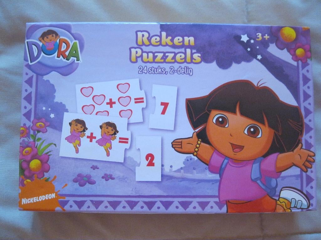 Counting Dora puzzel, Ophalen of Verzenden, Gebruikt, Puzzelen