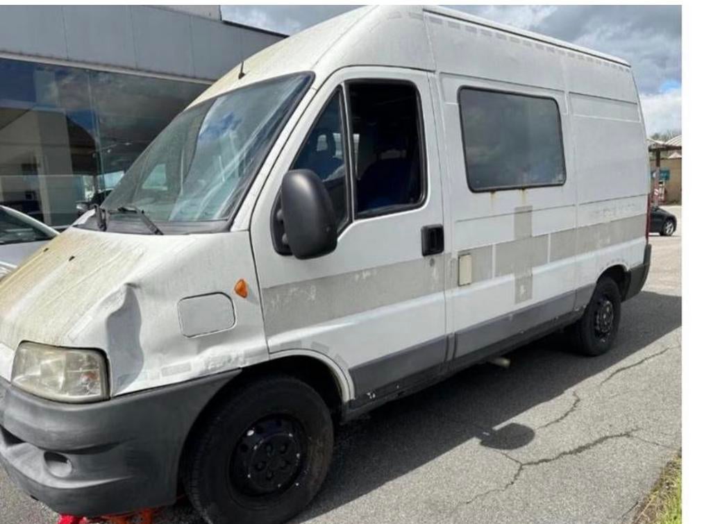 Peugeot Boxer 2.0 benzine export dubbel Kabin 75.000km, Auto's, Bedrijf, Te koop