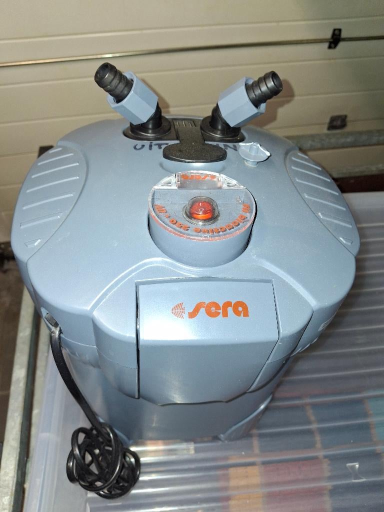Aquariumfilter sera precision 250+uv, Ophalen, Gebruikt
