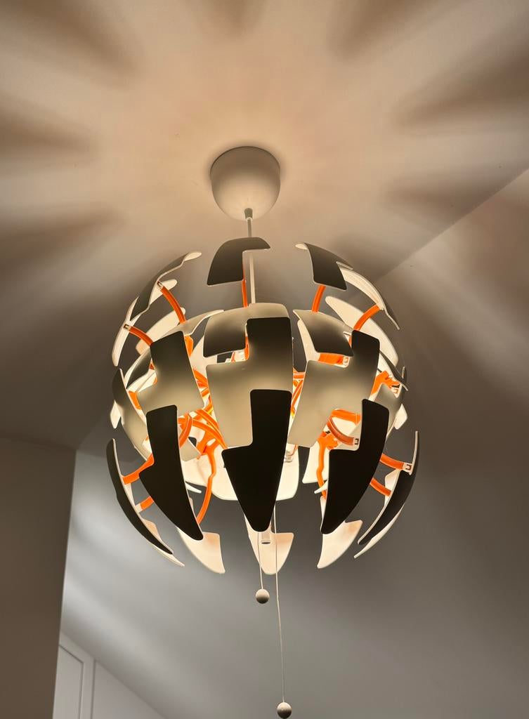 IKEA PS 2014 Hanglamp Wit, Maison & Meubles, Lampes | Suspensions, Comme neuf, Synthétique, Enlèvement