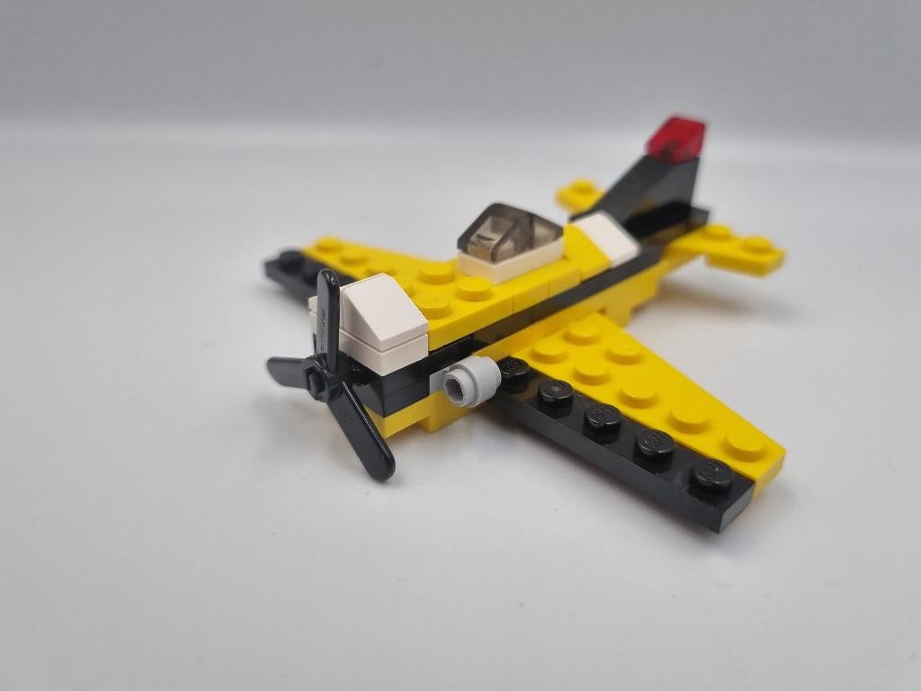 Lego Creator 7808 Yellow Airplane, Ophalen of Verzenden, Zo goed als nieuw, Complete set, Lego