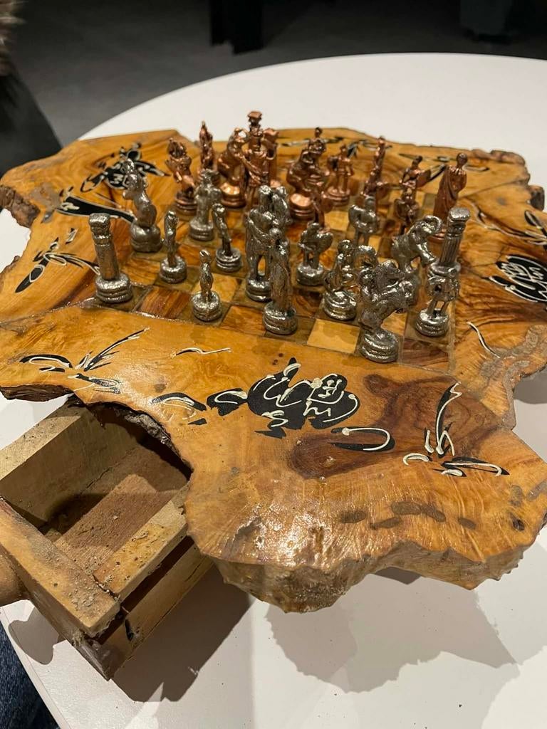 Superbe jeu d échecs, Ophalen