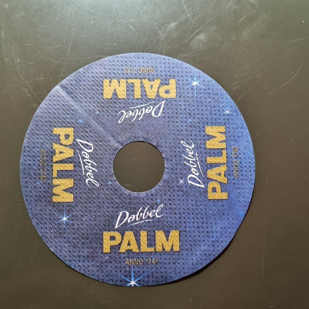 Collerette à verre Palm, Enlèvement ou Envoi, Utilisé, Sous-bock, Palm