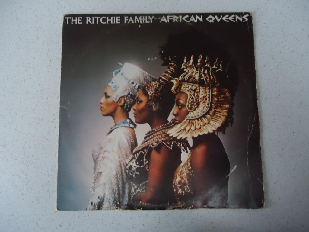 LP van "The Ritchie Family" African Queens anno 1977., Ophalen of Verzenden, Gebruikt, 12 inch