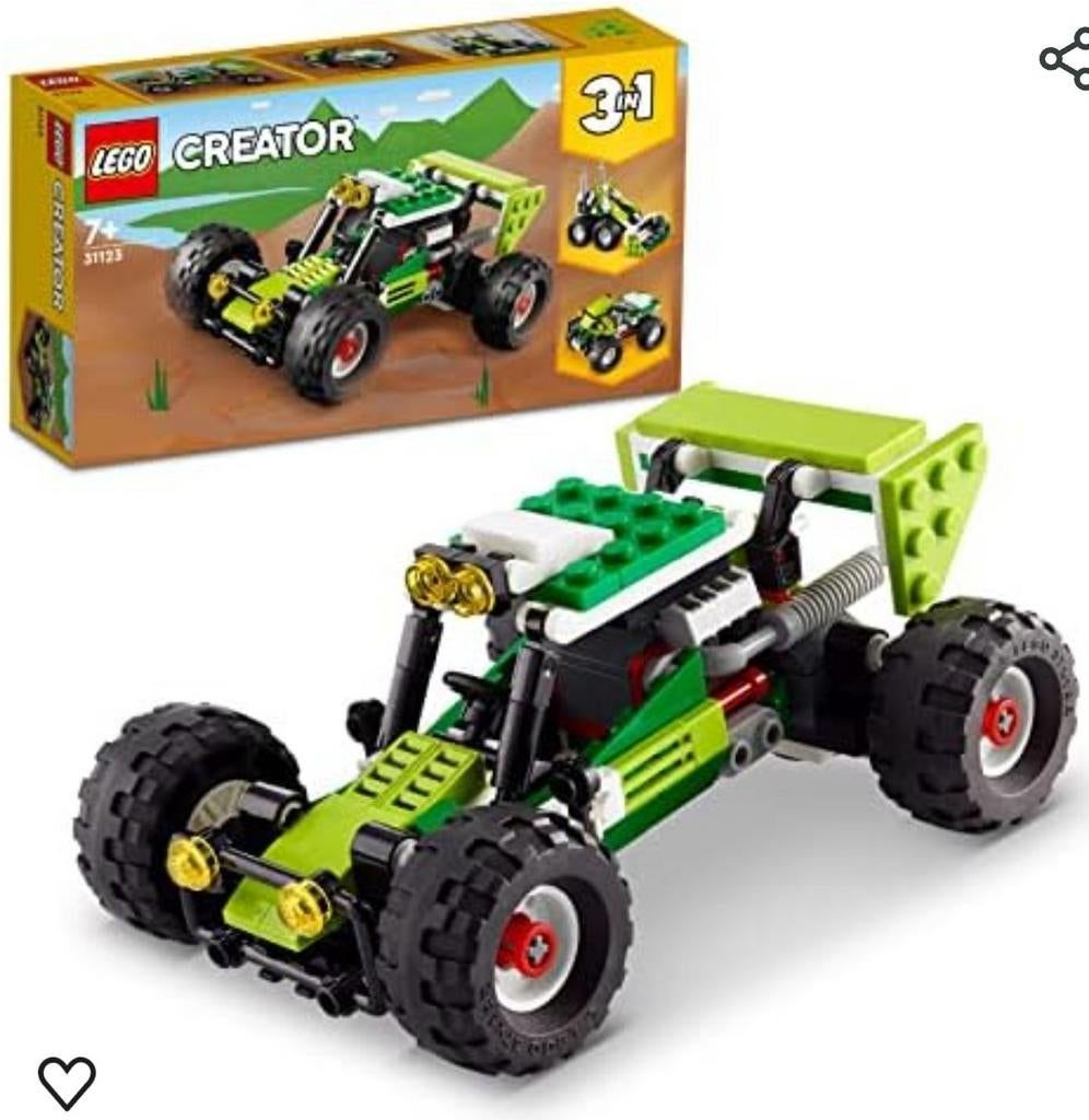 Lego Off-Road Buggy 31123 3 in 1, Ophalen, Zo goed als nieuw