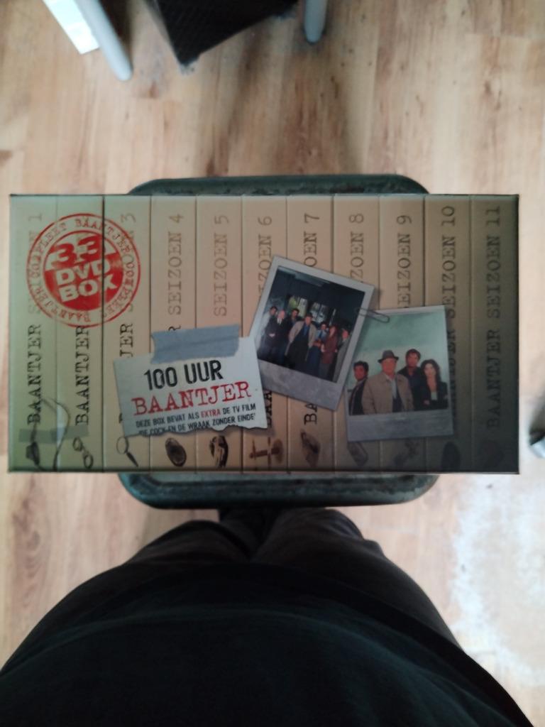 Baantjer compleet box + luisterboek, Cd's en Dvd's, Dvd's | Tv en Series, Vanaf 12 jaar, Verzenden, Drama, Boxset