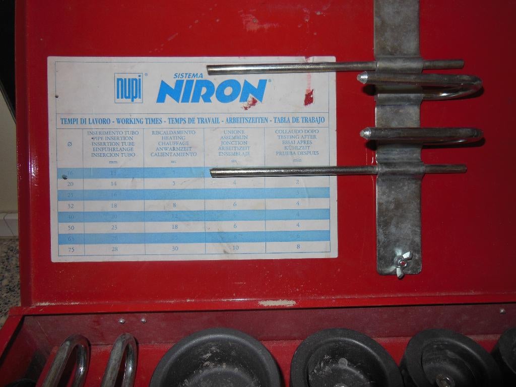 IJZER - NUPPI, Doe-het-zelf en Bouw, Ophalen of Verzenden, Gebruikt