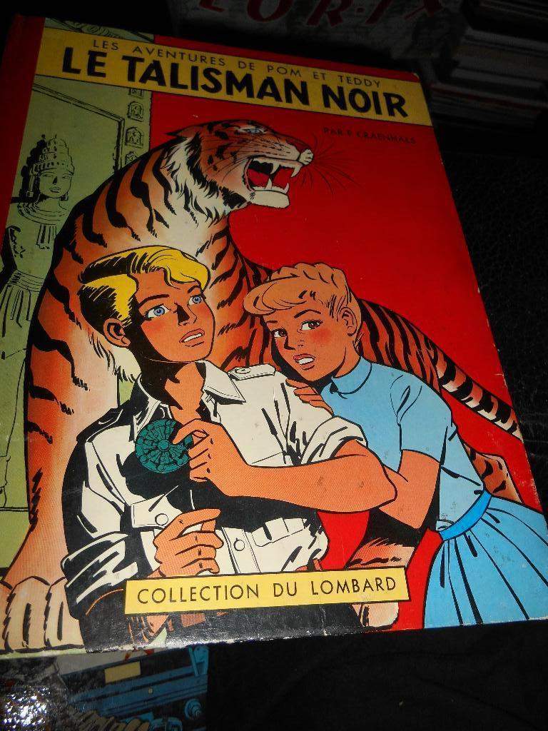 Les av de Pom et Teddy " Le talisman noir" eo avec point Tin, Livres, Enlèvement ou Envoi