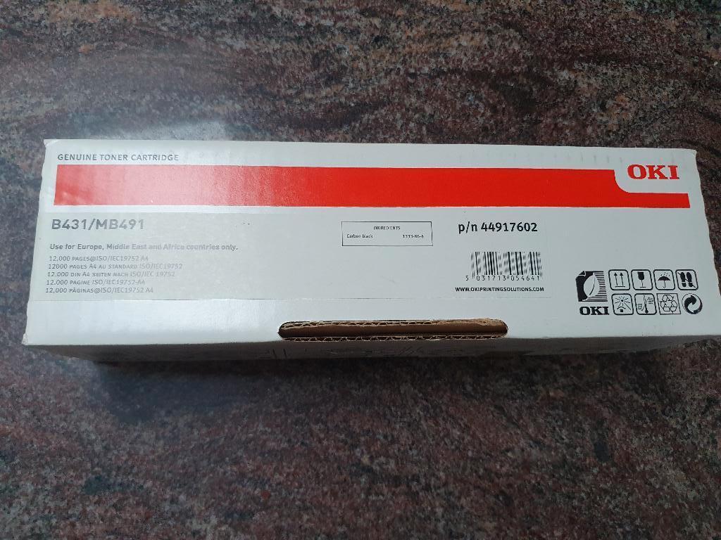 Nieuwe OKI B431 toner, Ophalen of Verzenden, Nieuw, Toner, OKI