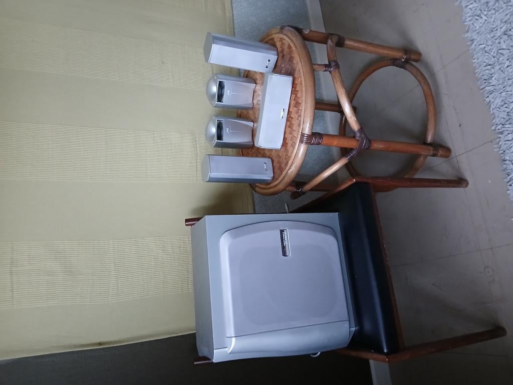 jvc home cinema luidsprekerset + Subwoofer, Audio, Tv en Foto, Home Cinema-sets, Ophalen, Gebruikt, JVC