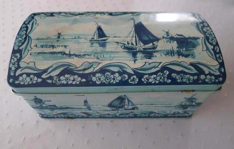 Blik: Quality Street*Haagsche hopjes*De Strooper*Heudebert, Verzamelen, Blikken, Zo goed als nieuw, Ophalen of Verzenden