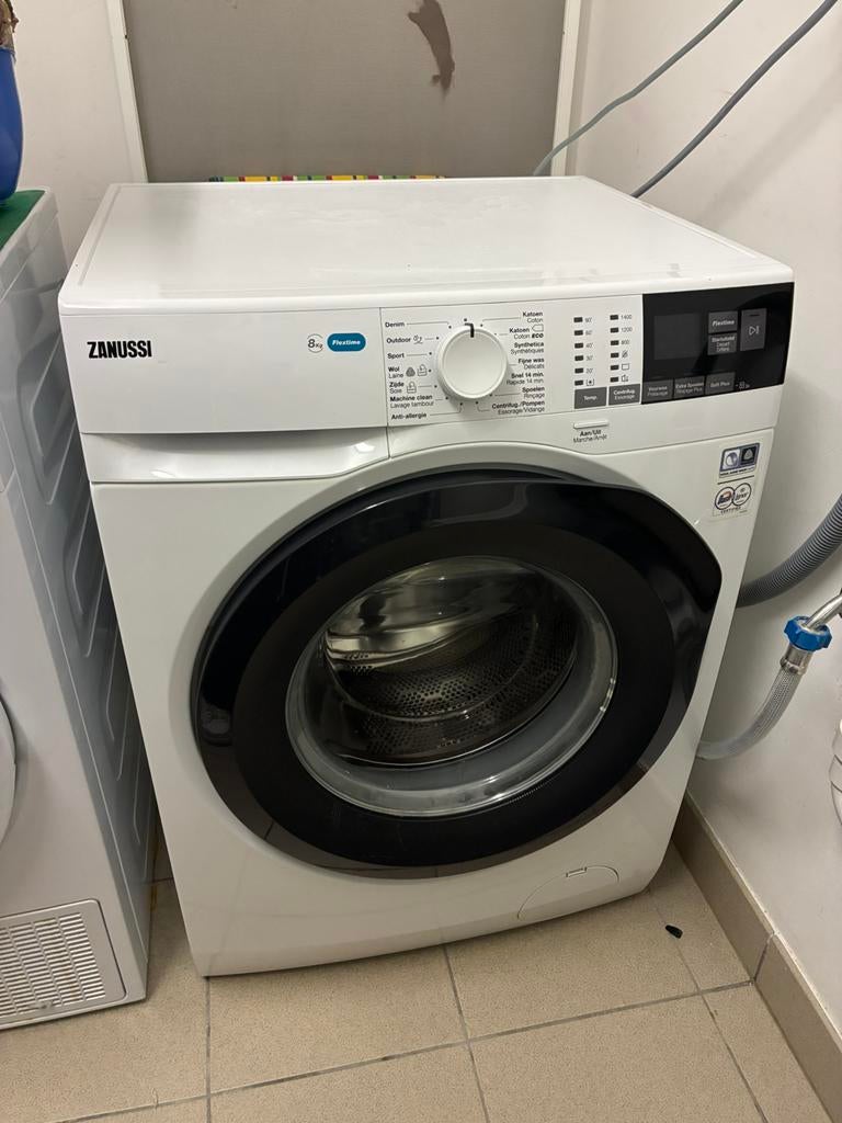 Zanussi wasmachine 8kg, Elektronische apparatuur, Wasmachines, Ophalen, Zo goed als nieuw