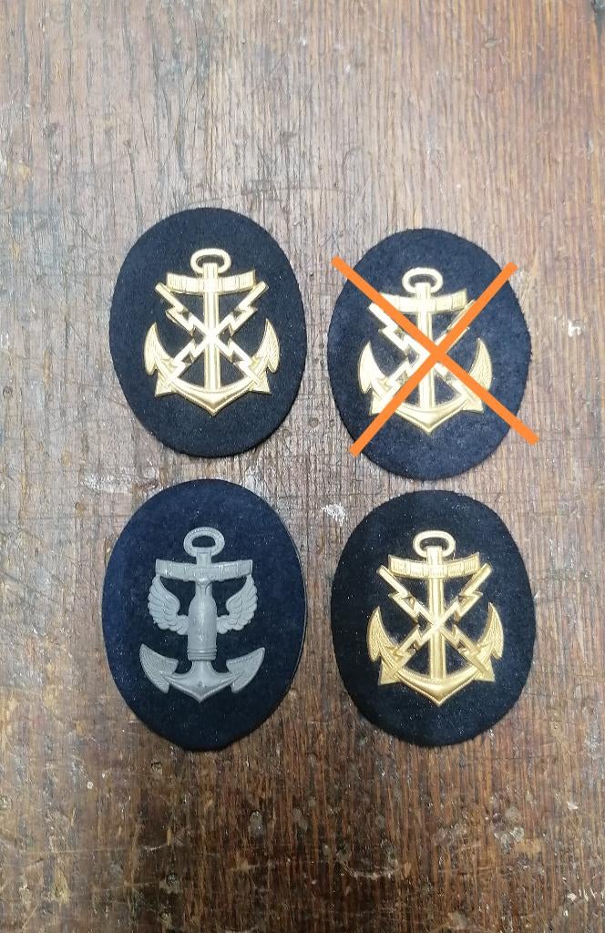Insignes militaire Allemand kriegsmarine WW2, Envoi, Marine, Emblème ou Badge