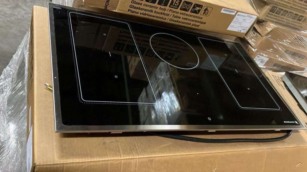 Cuisines électriques neuves – 2 à 5 feux, Neuf, Enlèvement ou Envoi, 4 zones de cuisson, Encastré