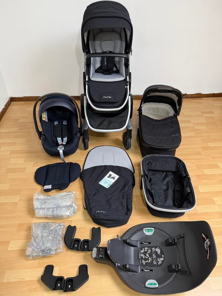 Poussette nuna demi grow etait nickel !!, Ophalen, Zo goed als nieuw, Combiwagen