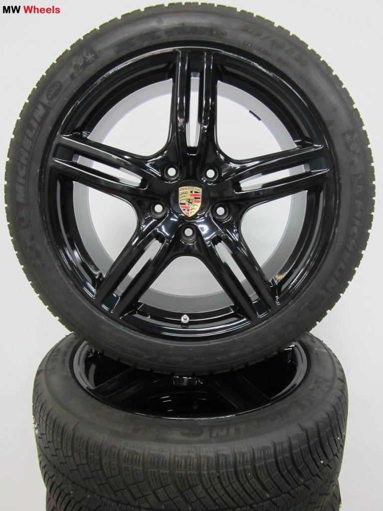 Originele Porsche Panamera 971 20 inch velgen winterbanden, Gebruikt, -, -, Banden en Velgen