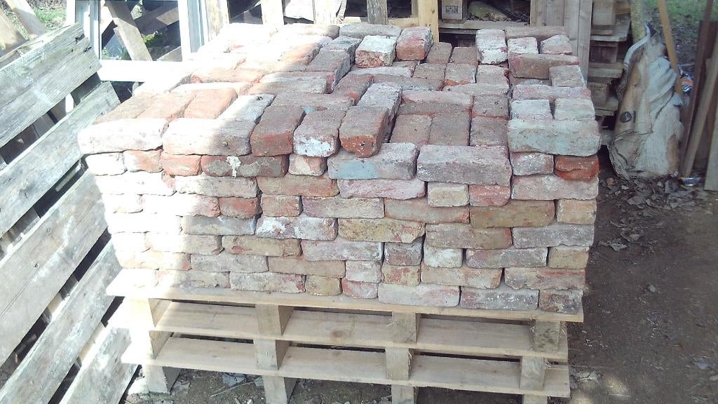 Bakstenen - klampsteen, Doe-het-zelf en Bouw, Metselstenen, Ophalen, Gebruikt, Bakstenen
