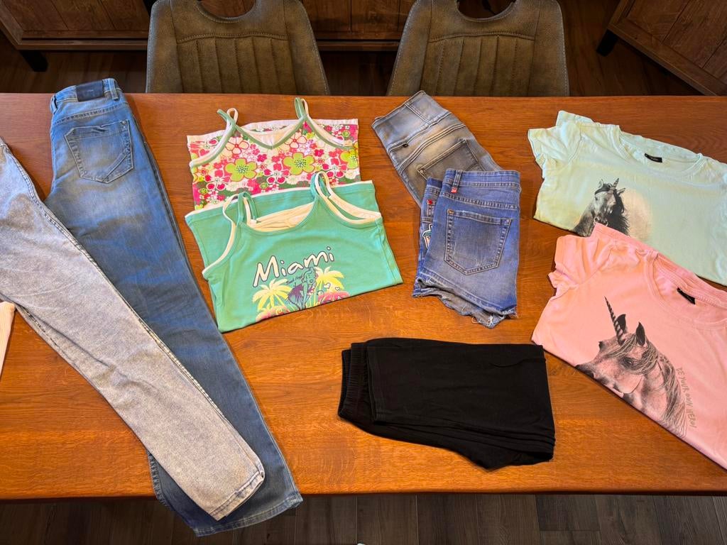 # Kledingpakketten Meisjes/Dames/Heren, Vanaf 15€, Maat152.., Kleding | Dames, Ophalen of Verzenden, Gedragen, Maat 36 (S)