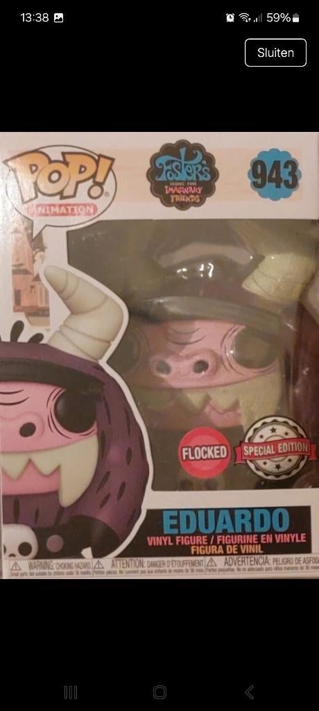 Funko pop, Enlèvement, Neuf