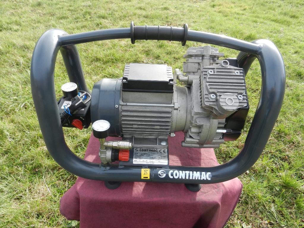 Contimac CM 240/10/5 W Zuigercompressor, Bricolage & Construction, Compresseurs, Moins de 25 litres, Enlèvement, 200 à 400 litres/min